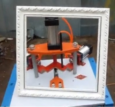 吉林相框釘角機 畫框釘角機 釘角機